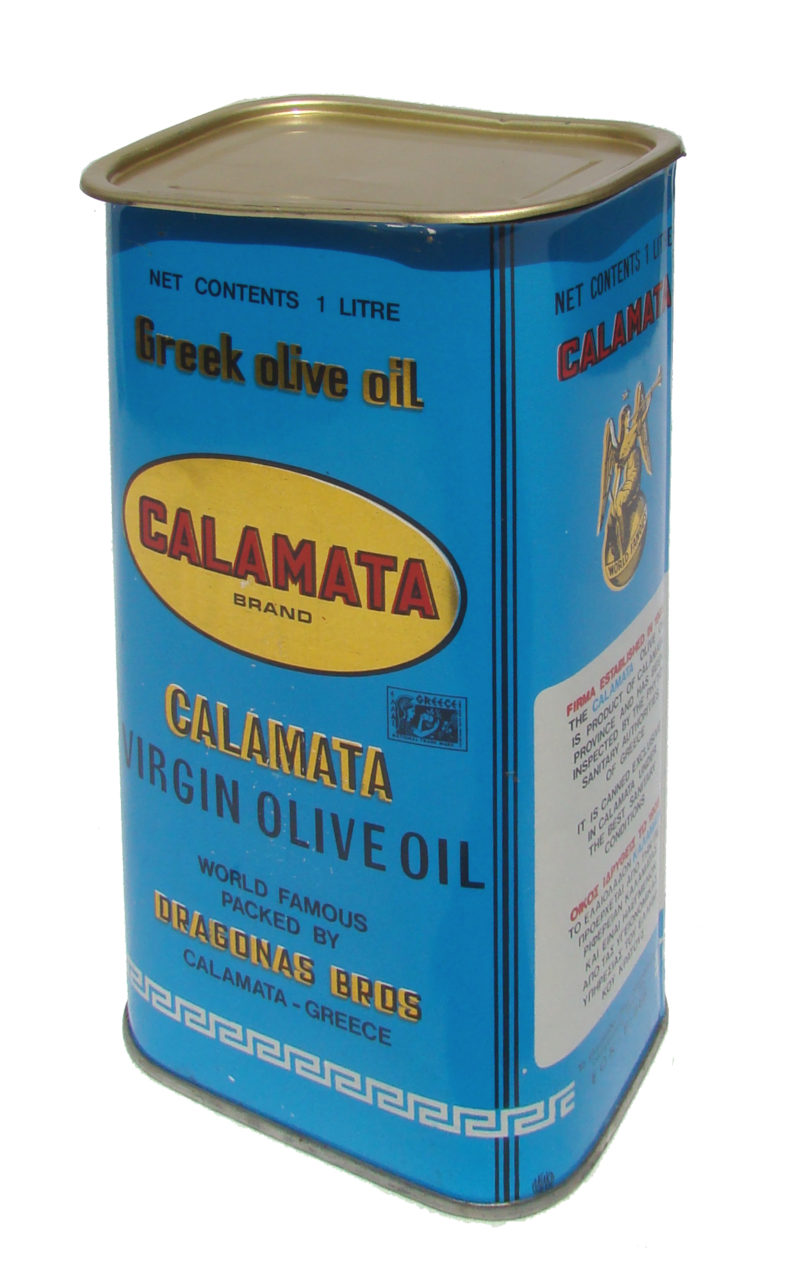 Kalamata Virgin Olive Oil Blue (Tin Packaging) DRAGONAS BROS S.A.